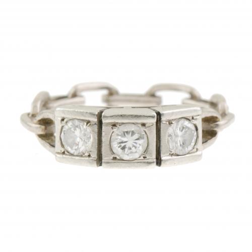 ORIOL. TRIPLE RING, 1960s