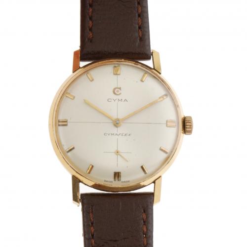 CYMA. CYMAFLEX. RELOJ DE PULSERA DE CABALLERO AÑOS 60.