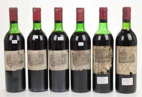 LOT OF FRENCH WINES.