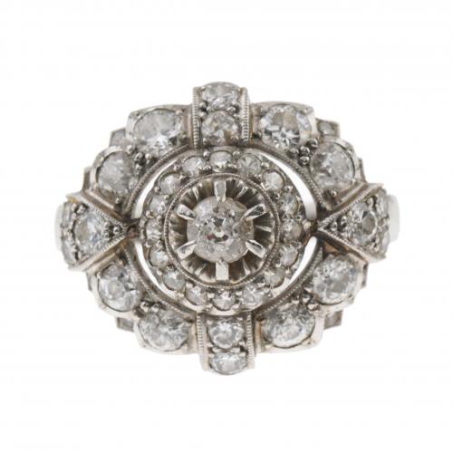 1940's DIAMOND RING.