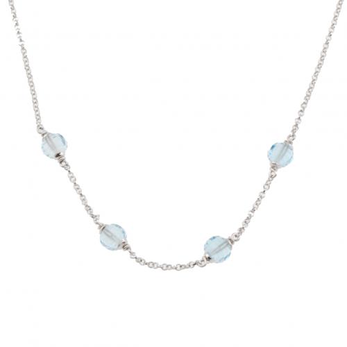COLLAR CON TOPACIOS.