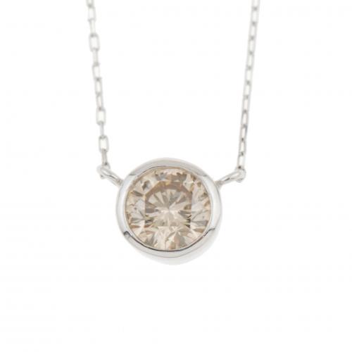 SOLITAIRE DIAMOND PENDANT.