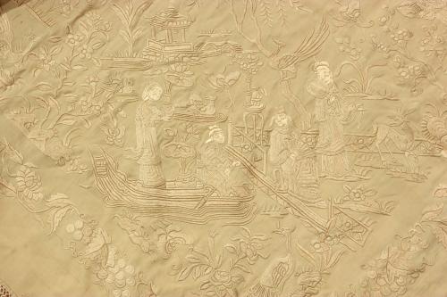 MANILA SHAWL, END C19th.