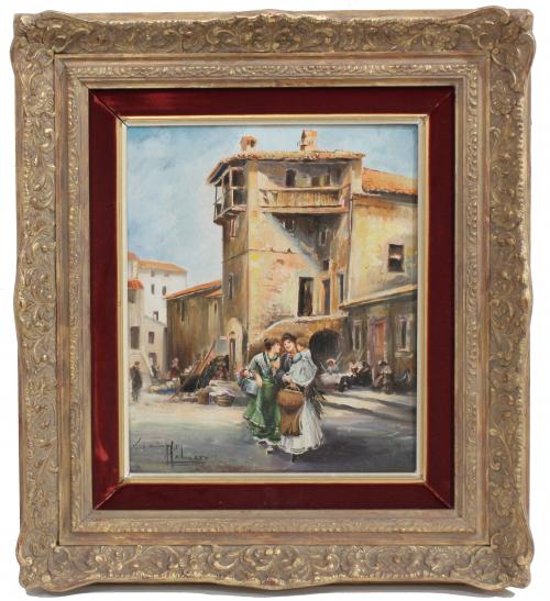 ALFREDO PALMERO HERNÁNDEZ (1966). "LAS NIÑERAS", 1966. 