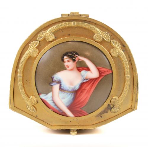 FRENCH JEWELLERY BOX, FIRST QUARTER C19th.