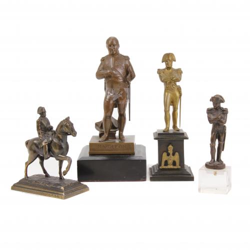 CUATRO FIGURAS DE NAPOLEÓN, SIGLO XX. 