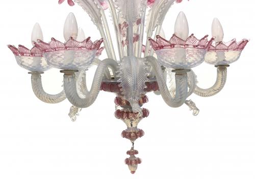 MURANO CEILING LIGHT, FIRST HALF C20th.