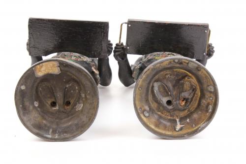 PAIR OF "BLACKAMOORS" SECOND HALF C19th.