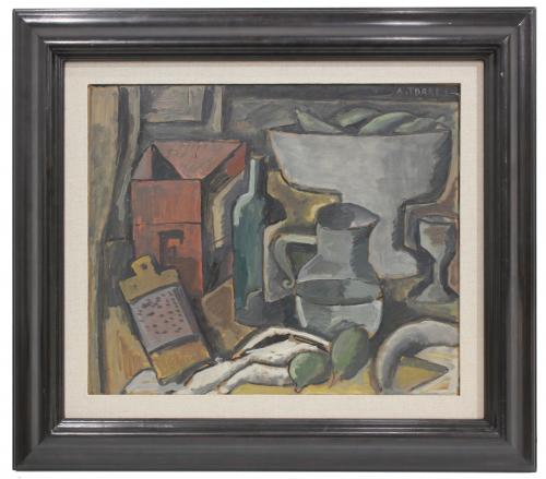 AUGUSTO TORRES (1913-1992). "BODEGÓN", 1974.