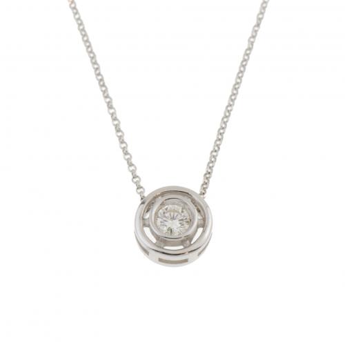 DIAMOND SOLITAIRE PENDANT.