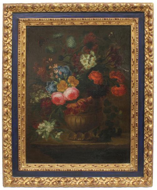 CÍRCULO DE JEAN-BAPTISTE BOSSCHAERT (1667-1746). "BODEGÓN FLORES".