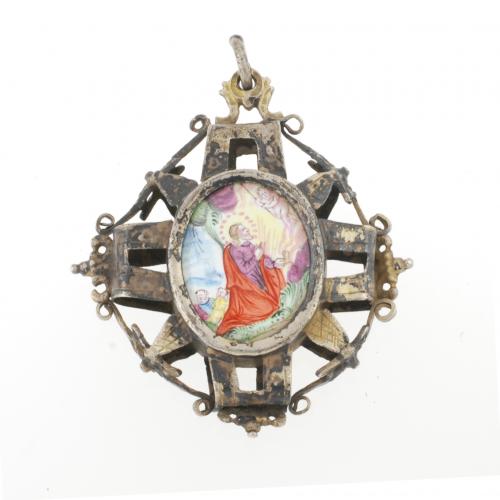 SAINT FRANCES OF SALES RELIQUARY, C18th.
