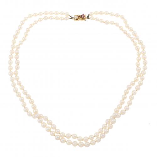 COLLAR DE PERLAS.