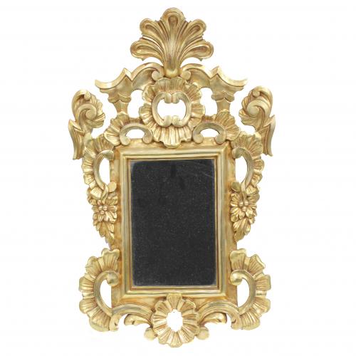 SPANISH CORNUCOPIA MIRROR, MID C19th.