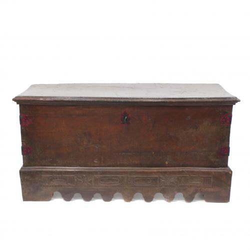 SPANISH CHEST, C19th.