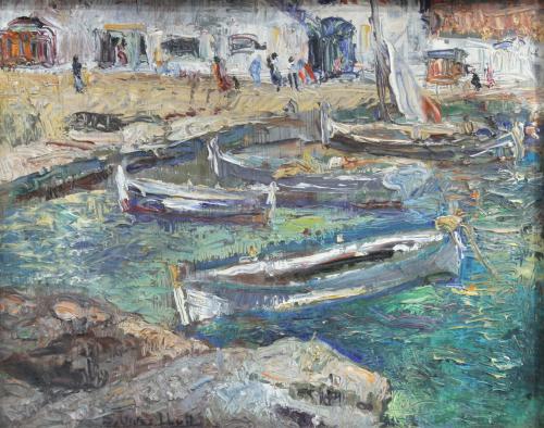 JOAN VIVES LLULL (1901-1982). "BARCAS".