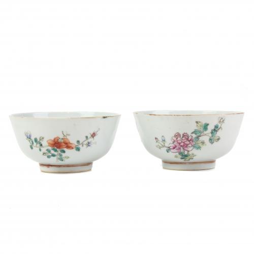 PAIR OF CHINESE CUPS, C20th.