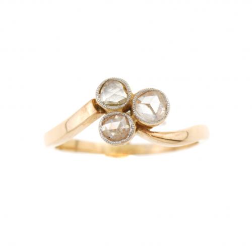 DIAMOND RING, C20th.