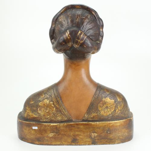 FLORENTINE BUST OF A LADY, C20th.