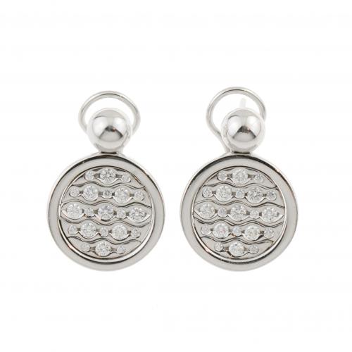 DIAMOND EARRINGS.