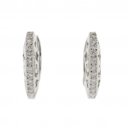 DIAMOND EARRINGS.