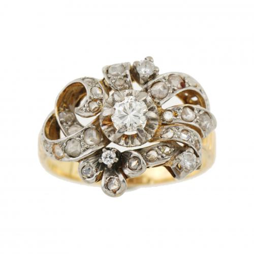 DIAMOND RING ,C20th. 