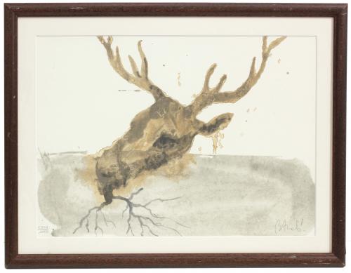 MIQUEL BARCELÓ (1957). "HEAD AND ROOTS".