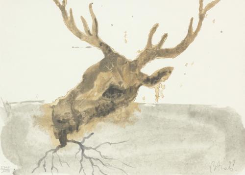 MIQUEL BARCELÓ (1957). "HEAD AND ROOTS".