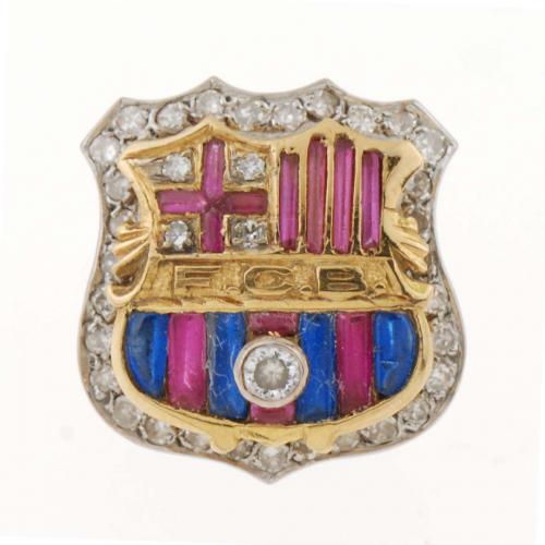 BARCELONA. FOOTBALL CLUB INSIGNIA.