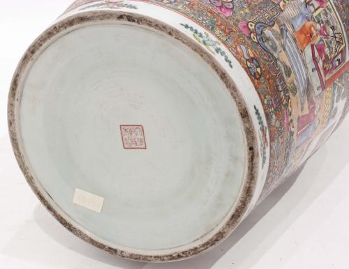 LARGE CHINESE VASE, MID C20th.
