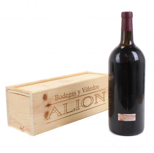 UNA BOTELLA DOBLE MAGNUM DE VEGA SICILIA, ALION, RIBERA DEL