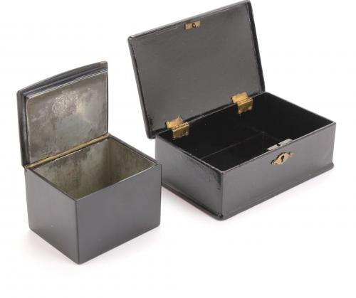 TWO IMPERIAL RUSSIAN BOXES "TROIKA" AND "THE  BOYARD WEDDIN