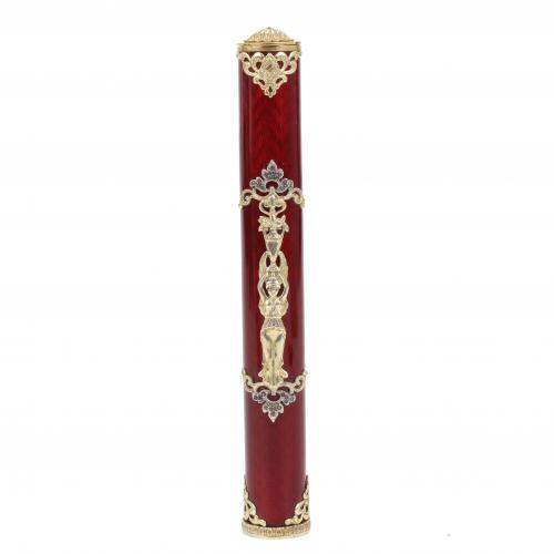 AUGUST FREDERIK HOLLMING (1854-1913). ESTUCHE DE PUROS IMPERIAL RUSO, PPS. SIGLO XX. 
