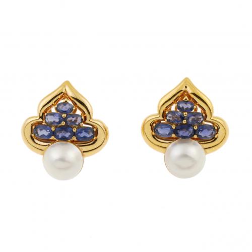 VASARI. PAGODA EARRINGS