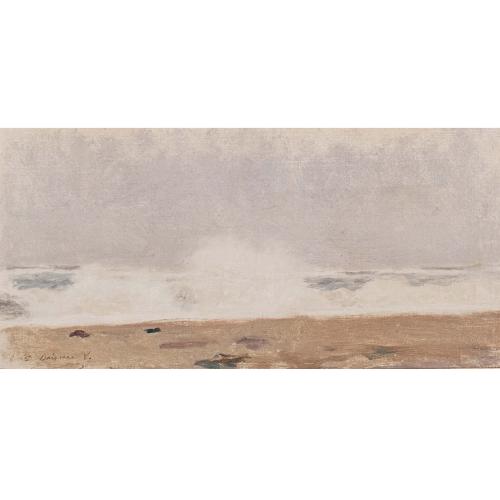 DIONIS BAIXERAS (1862-1943). "SEASCAPE".