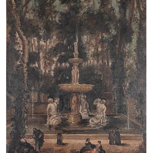 CATALAN SCHOOL, C20th. "GARDEN".