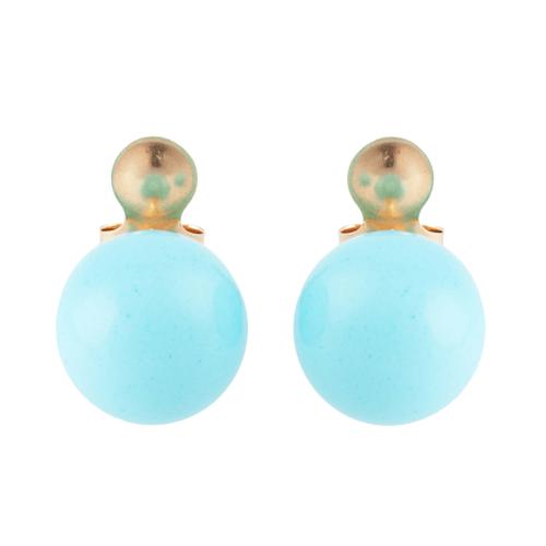 TURQUOISE EARRINGS. 