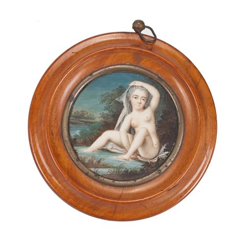 FRENCH EROTIC MINIATURE, C18th.