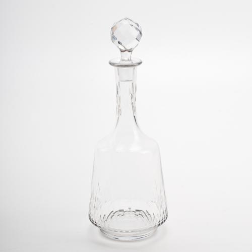BACCARAT. JUEGO DE CRISTALERIA PARA COGNAC "CHAUNY", PRIMER