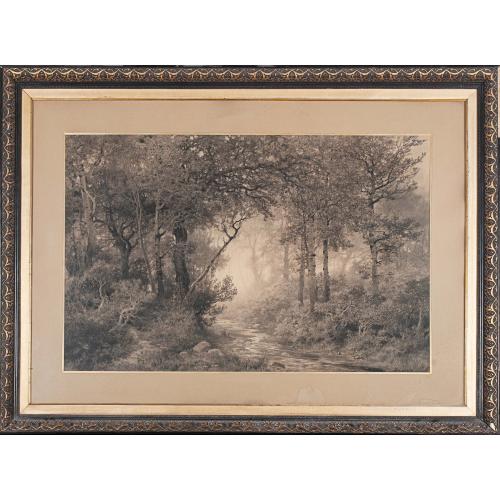 JAUME PAHISSA (1846-1928). "WOOD".