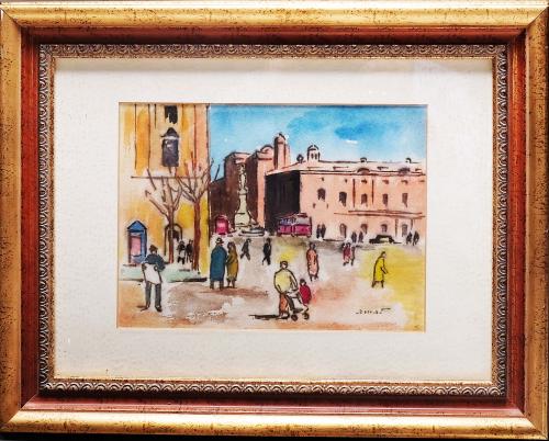 JOSEP AMAT PAGES (1901-1991). "URBAN VIEW".
