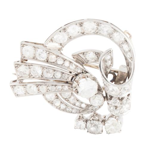 DIAMOND BROOCH.