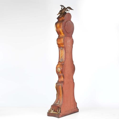 SPECTACULAR FRENCH ROCOCÓ STYLE GRANDFATHER CLOCK, FIRST TH