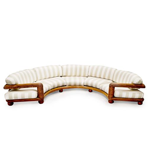 LARGE GARDEN SET, C20th.