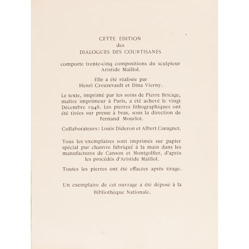 LUCIANO DE SAMÓSATA (125-D. 180) y ARISTIDE MAILLOL (1861-1