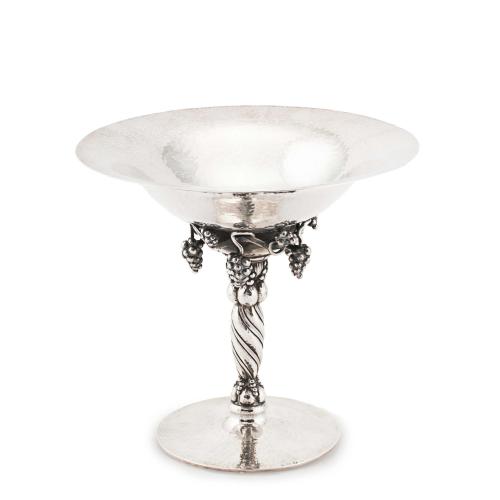 SPANISH SILVER CENTRE PIECE, MID C20th.