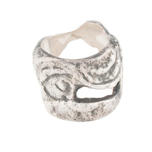 MANOLO HUGUÉ (1872-1945). RING OR SCARF RING, CIRCA 1943-44