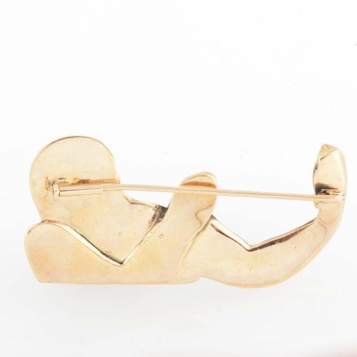 MANOLO HUGUÉ (1872-1945). BROOCH, 1930-1941.