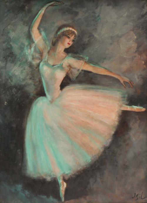 JOAN GIL I GIL (1900-1984). "BAILARINA".