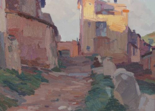 BONAVENTURA PUIG I PERUCHO (1886-1977). "VISTA DE L&#39;ABELLA,